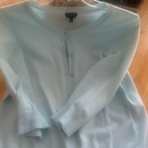 TWO piece- Mint green cardigan.ADDING matching tank.